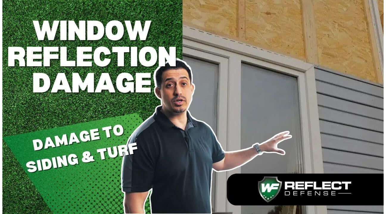 Anti Reflective Window Film: Preventing Siding Melting