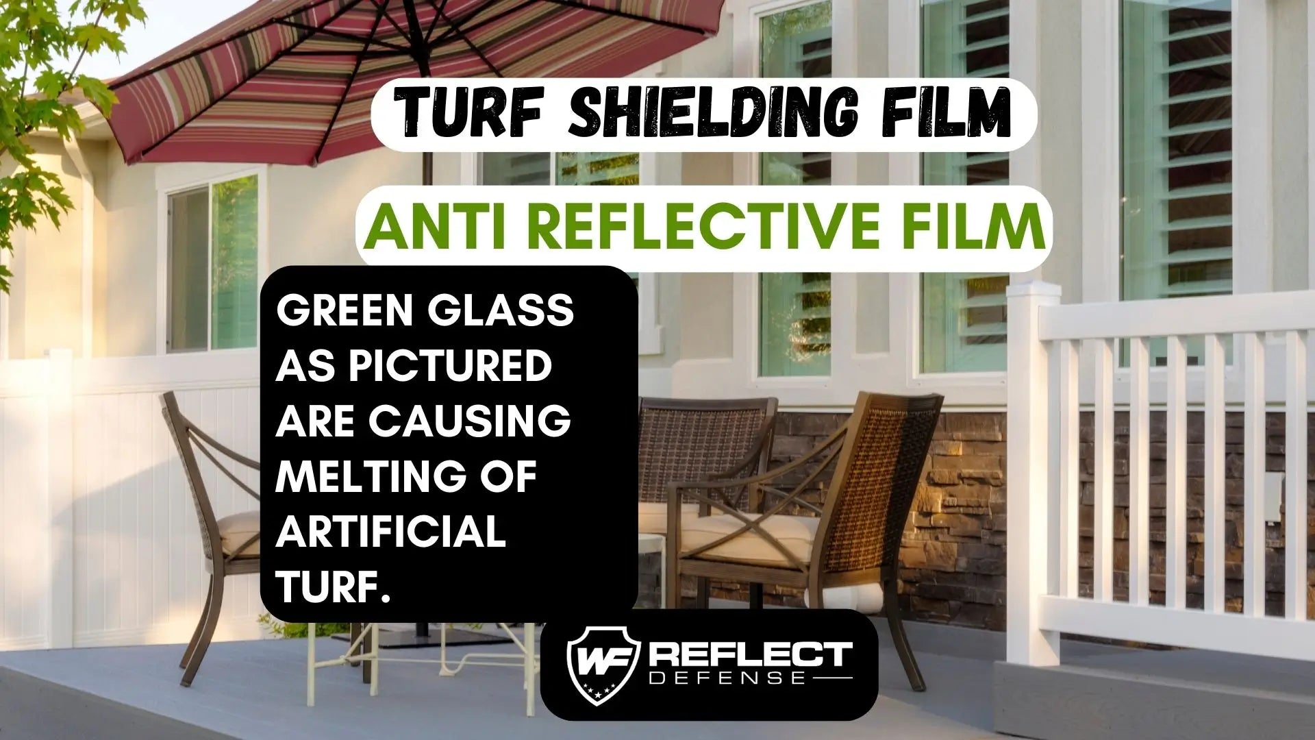 Window Reflections and Melting Turf: How to Protect Your Lawn