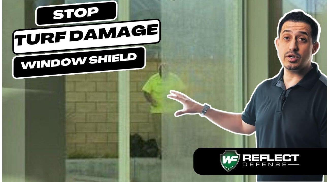 STOP YOUR TURF FROM MELTING with Reflect Defense Window Film