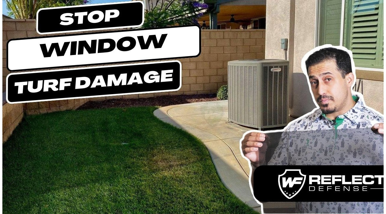 Why Non-Reflective Window Film is Essential for Turf and Siding Protection