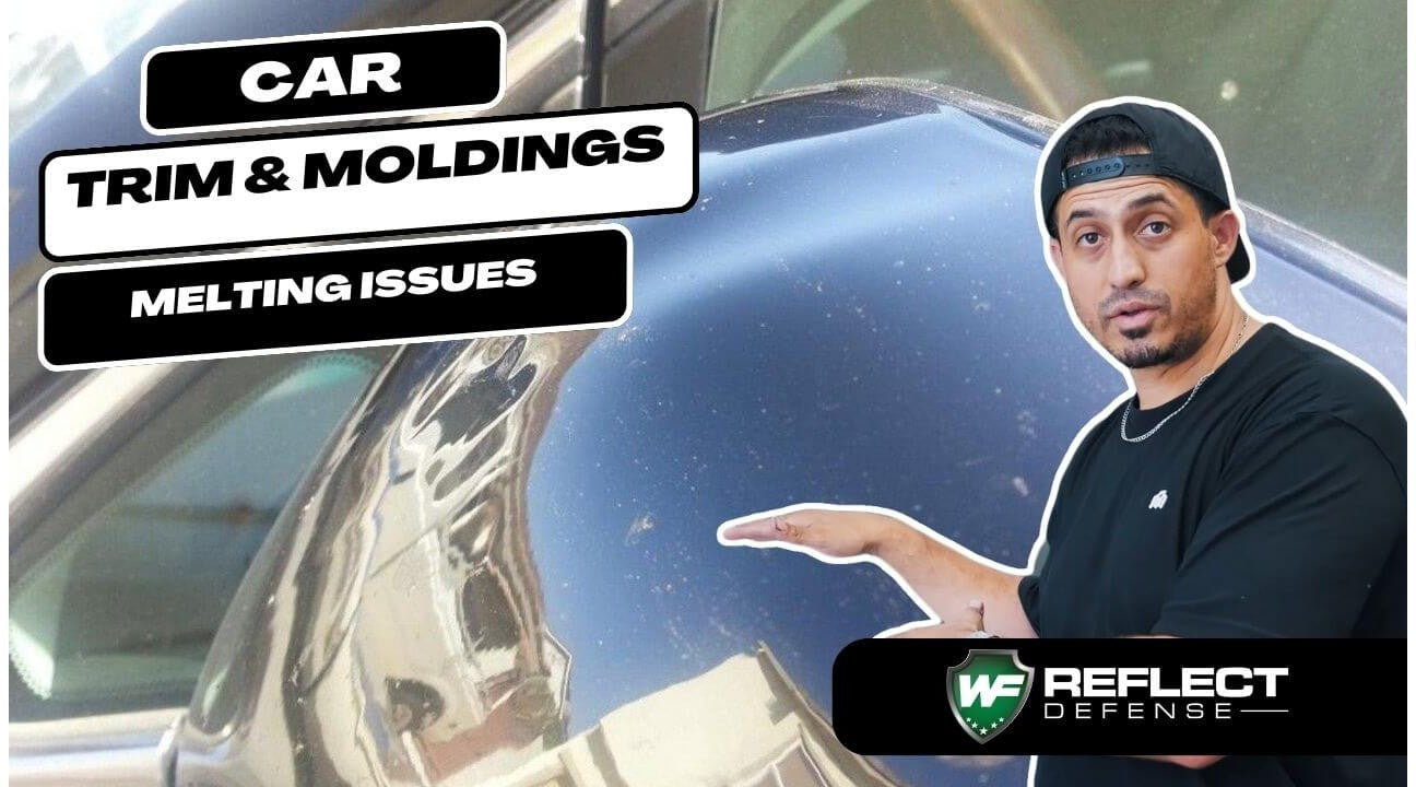 Home windows causing car molding to melt