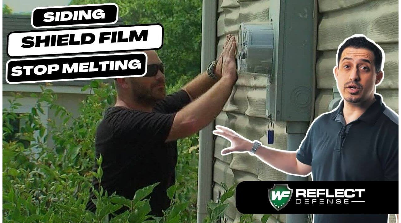 Why does my siding look like it's melting?