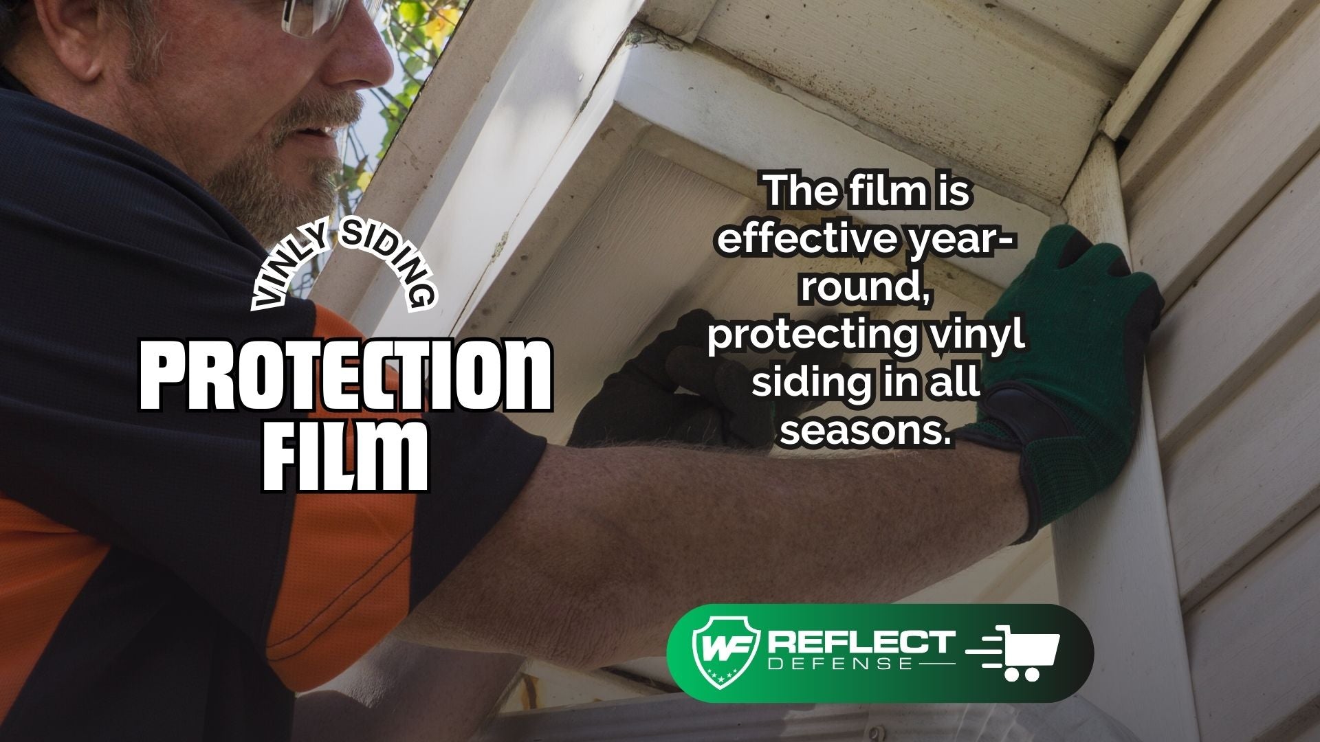 Reflect Defense Window Film to Stop Vinyl Siding Damage