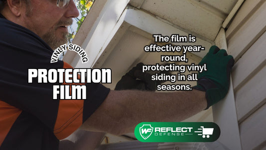 Reflect Defense Window Film to Stop Vinyl Siding Damage