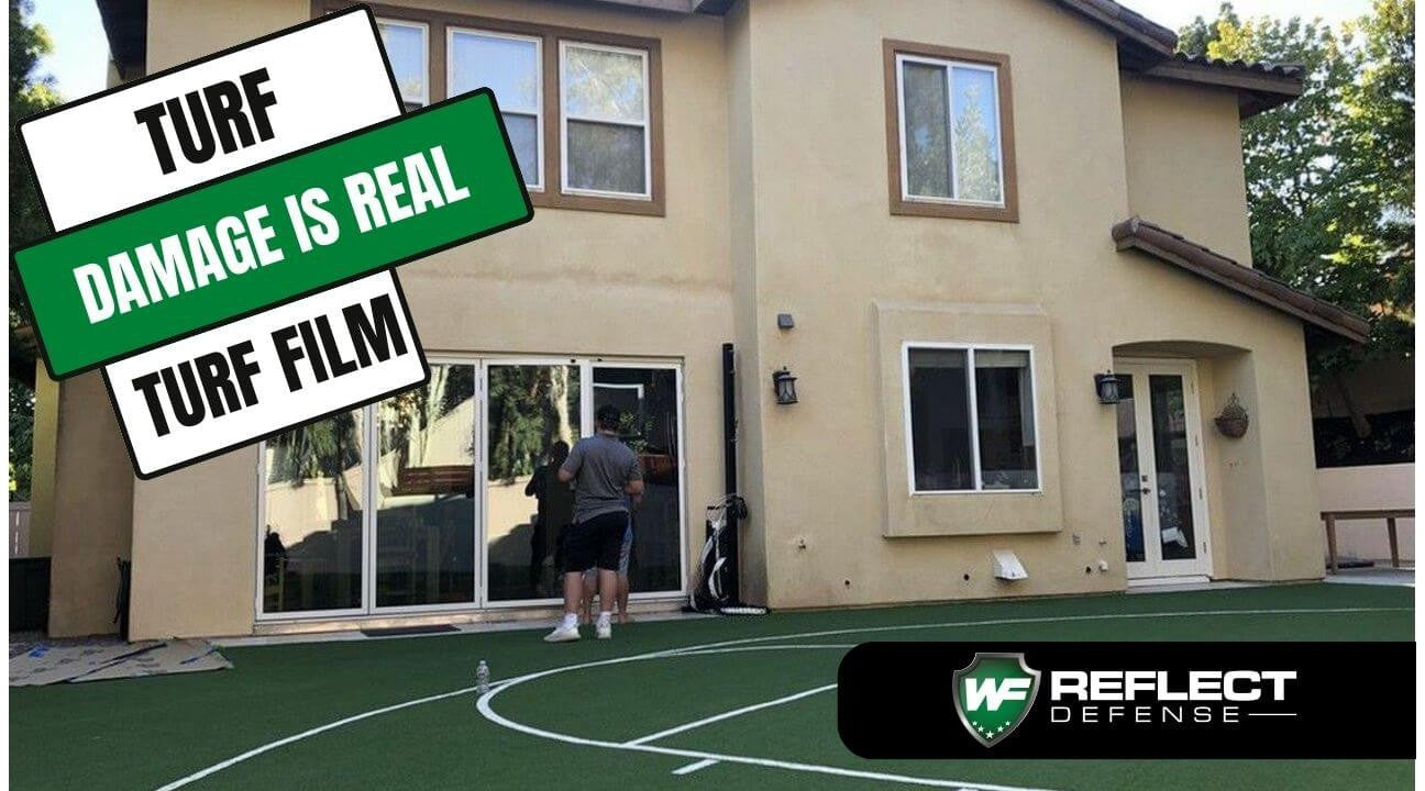 How to Prevent Turf From Melting | Window Film For Turf | Stop Siding From Melting