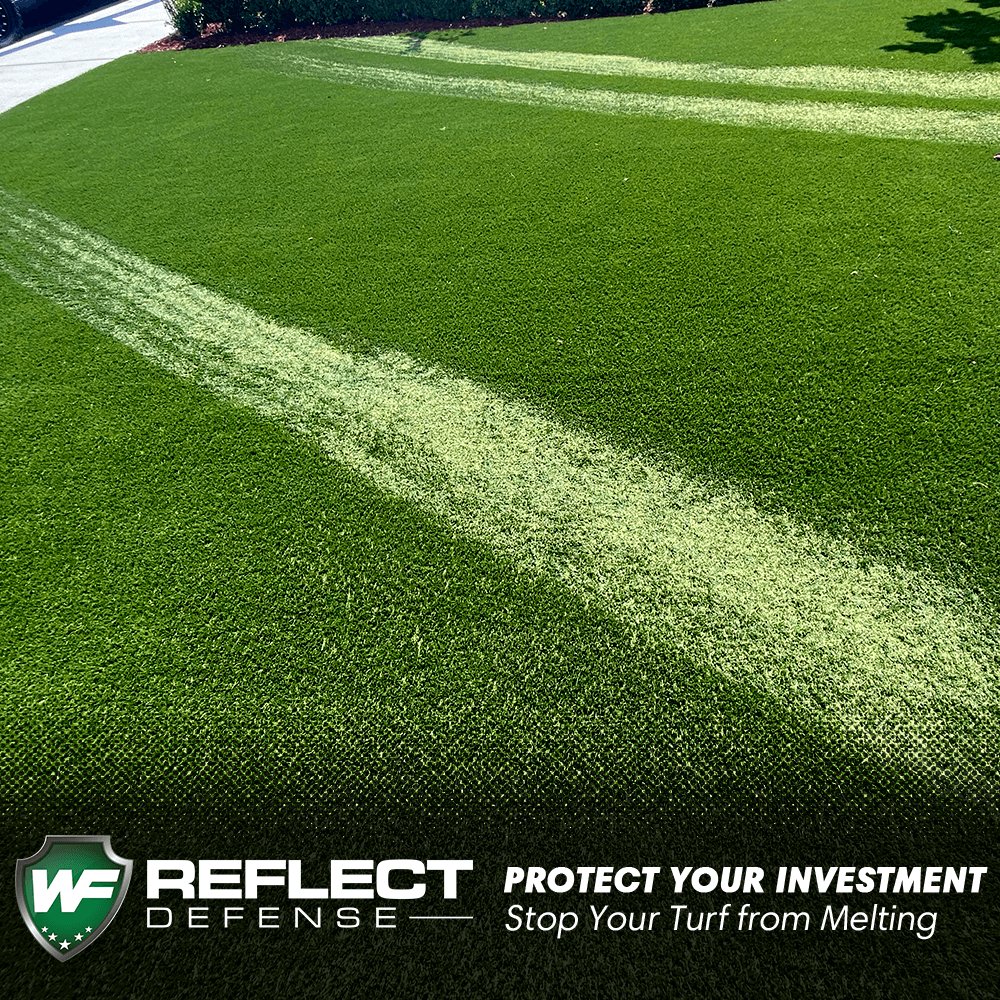 Turf melting is preventable with Reflect defense an anti reflective window film