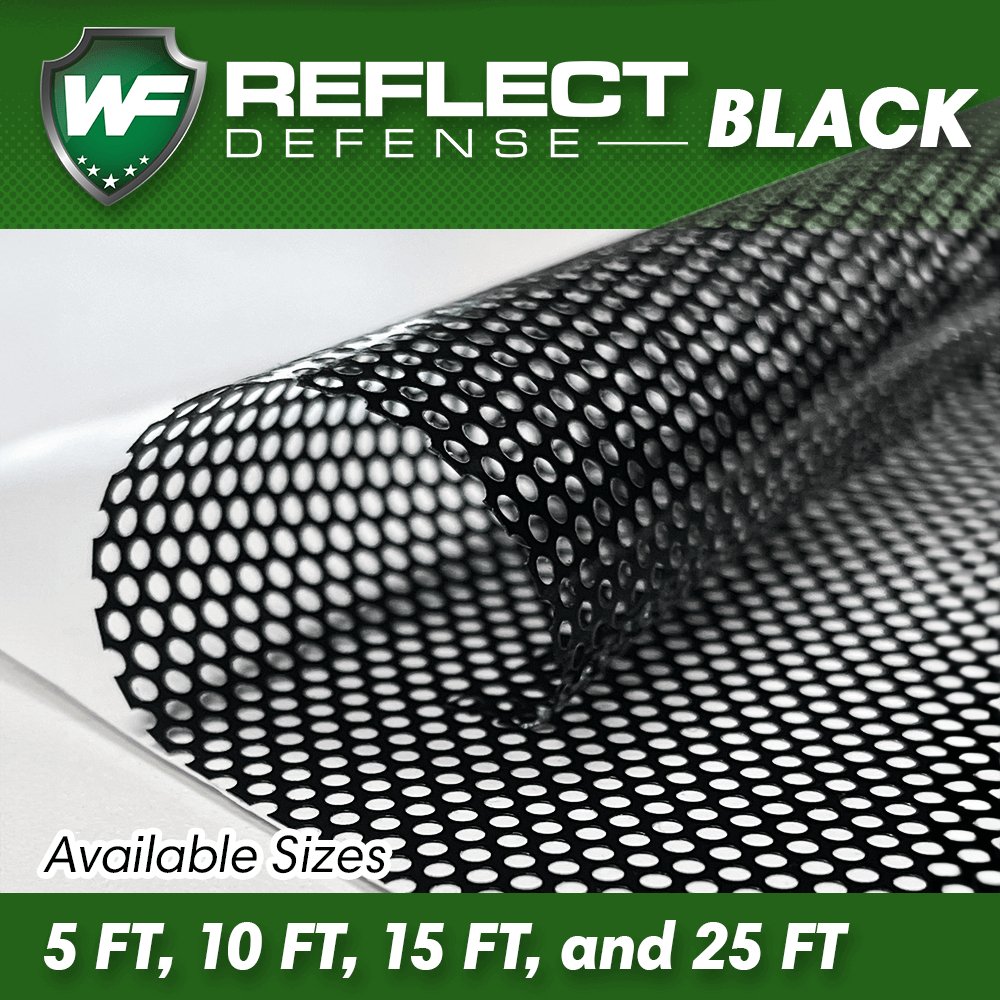 Reflection Defense anti reflective window film to prevent turf and siding from melting 
